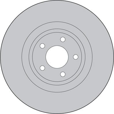VENTED BRAKE DISC (EACH)