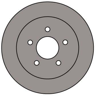 SOLID BRAKE DISC (EACH)