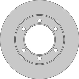 VENTED BRAKE DISC (EACH)