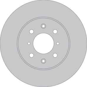 VENTED BRAKE DISC (EACH)