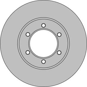 VENTED BRAKE DISC (EACH)