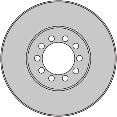 VENTED BRAKE DISC (EACH)