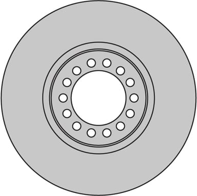 VENTED BRAKE DISC (EACH)