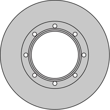 VENTED BRAKE DISC (EACH)