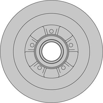 SOLID BRAKE DISC (EACH)