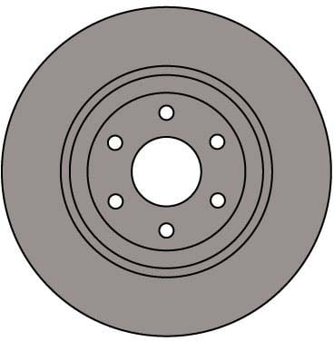 VENTED BRAKE DISC (EACH)