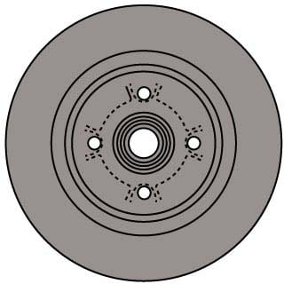 SOLID BRAKE DISC (EACH)