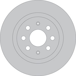 SOLID BRAKE DISC (EACH)