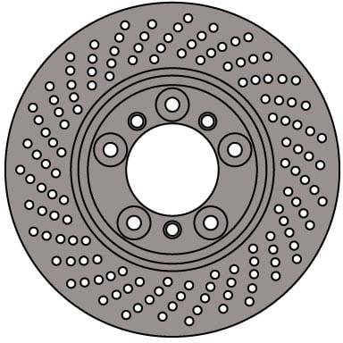 L/H VENTED DISC