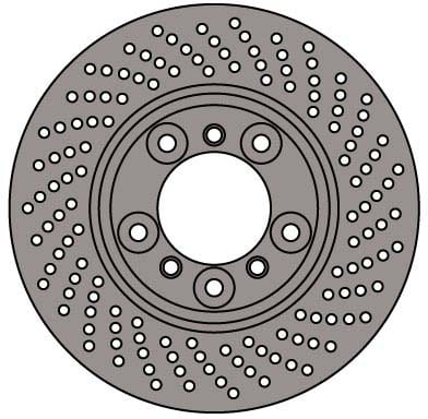 R/H VENTED DISC