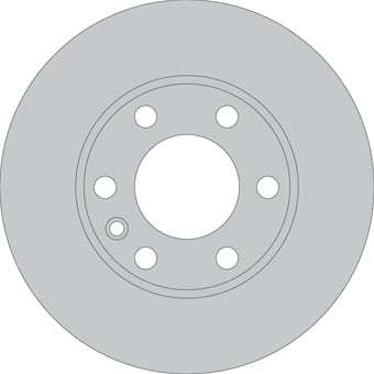 VENTED BRAKE DISC (EACH)