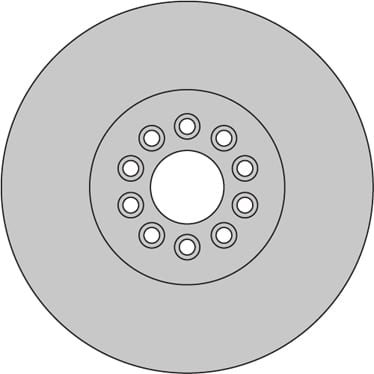 SOLID BRAKE DISC (EACH)
