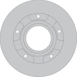 SOLID BRAKE DISC (EACH)