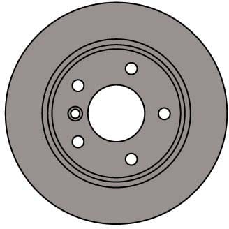 SOLID BRAKE DISC (EACH)