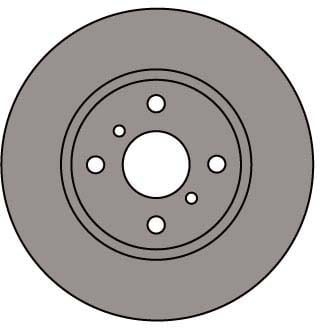 VENTED BRAKE DISC (EACH)