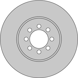 VENTED BRAKE DISC (EACH)