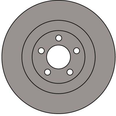 VENTED BRAKE DISC (EACH)