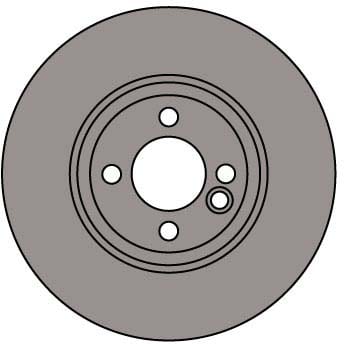 VENTED BRAKE DISC (EACH)