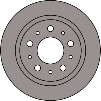 SOLID BRAKE DISC (EACH)