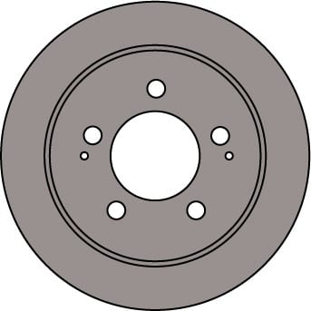 SOLID BRAKE DISC (EACH)
