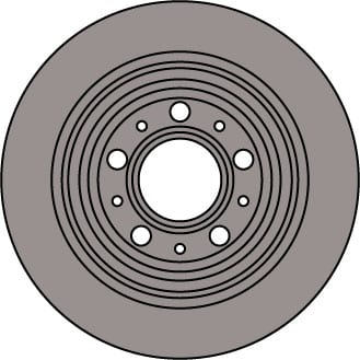 SOLID BRAKE DISC (EACH)