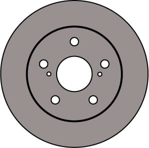 SOLID BRAKE DISC (EACH)