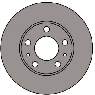 VENTED BRAKE DISC (EACH)
