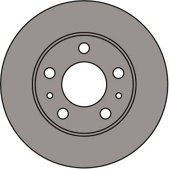 VENTED BRAKE DISC (EACH)