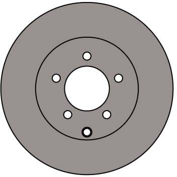 SOLID BRAKE DISC (EACH)