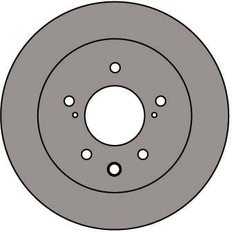 SOLID BRAKE DISC (EACH)