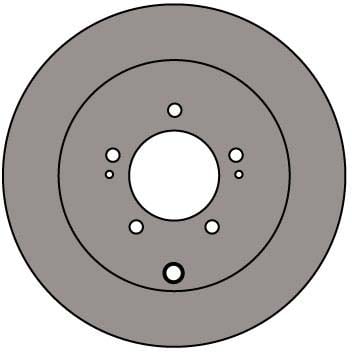 SOLID BRAKE DISC (EACH)