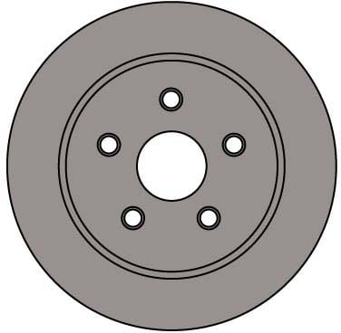 SOLID BRAKE DISC (EACH)