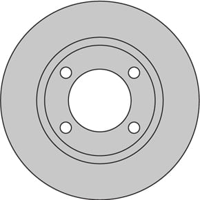 VENTED BRAKE DISC (EACH)