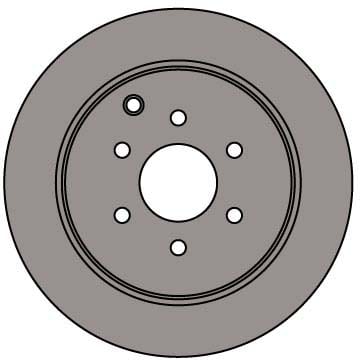 VENTED BRAKE DISC (EACH)