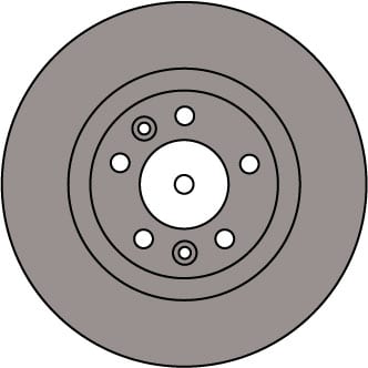 SOLID BRAKE DISC (EACH)