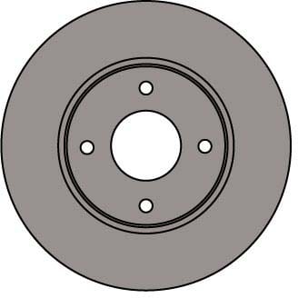 VENTED BRAKE DISC (EACH)