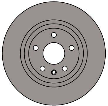 VENTED BRAKE DISC (EACH)
