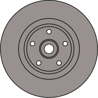 SOLID BRAKE DISC (EACH)