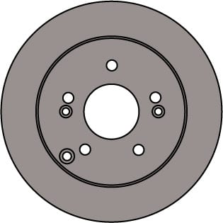 SOLID BRAKE DISC (EACH)