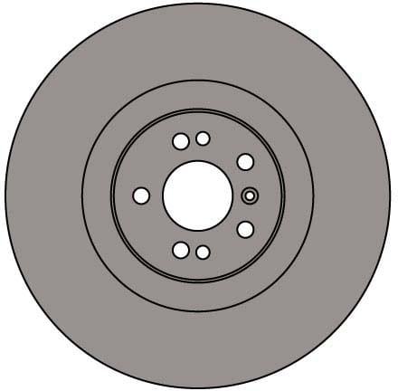 VENTED BRAKE DISC (EACH)
