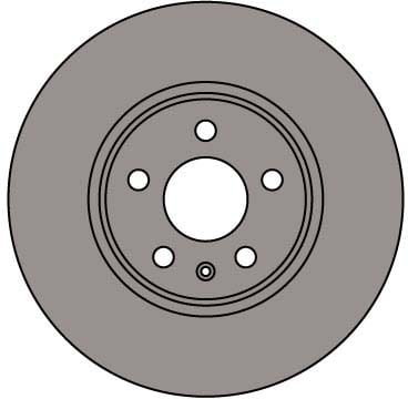 VENTED BRAKE DISC (EACH)