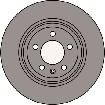 SOLID BRAKE DISC (EACH)