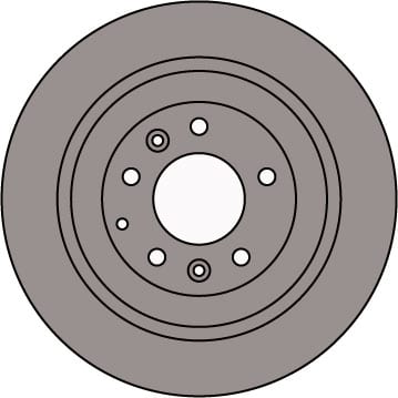 SOLID BRAKE DISC (EACH)