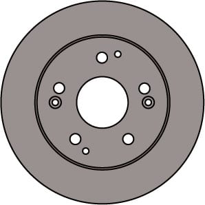 SOLID BRAKE DISC (EACH)