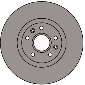 VENTED BRAKE DISC (EACH)