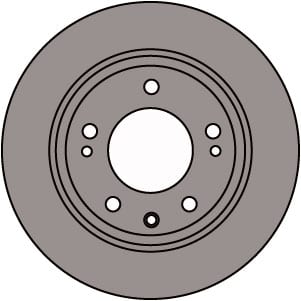 SOLID BRAKE DISC (EACH)