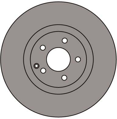 VENTED BRAKE DISC (EACH)
