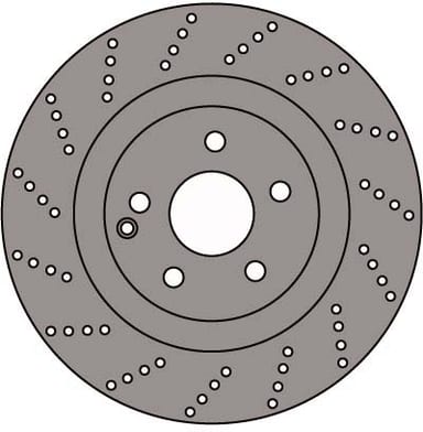 VENTED BRAKE DISC (EACH)