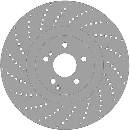 VENTED BRAKE DISC (EACH)