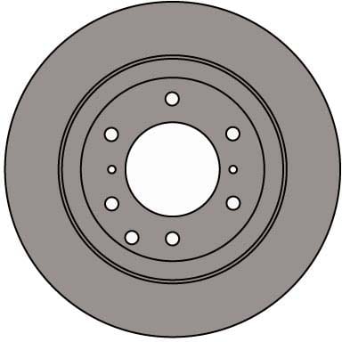 VENTED BRAKE DISC (EACH)